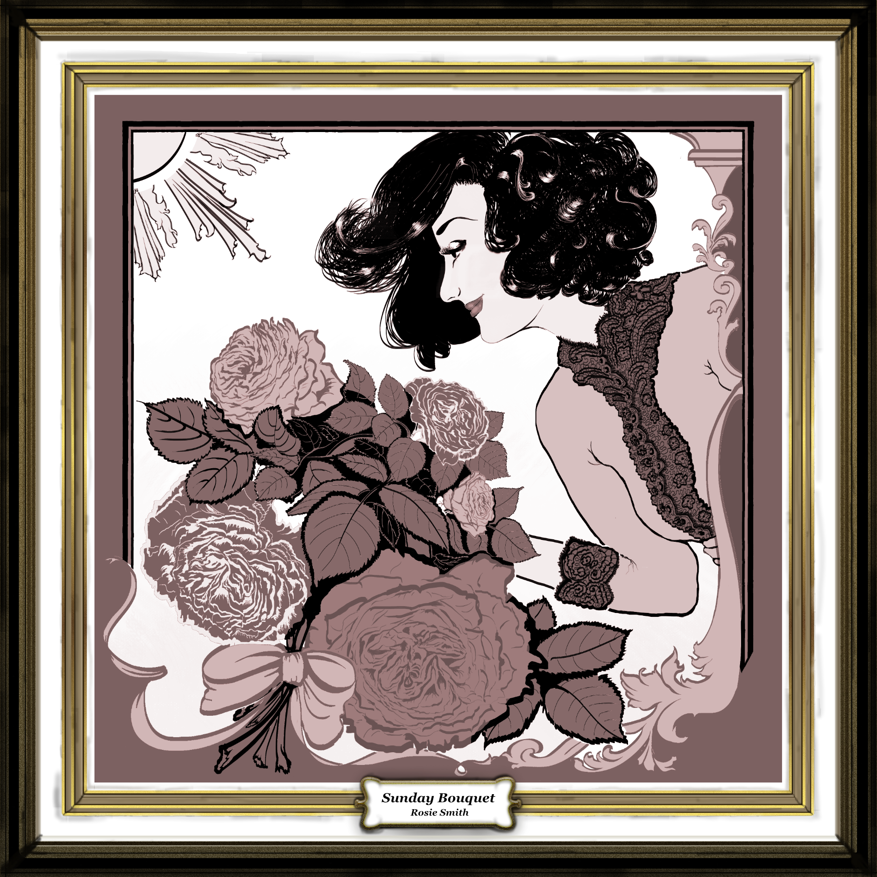 Sunday Bouquet Fine Art Print